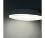 Plafon Sobrepor Redondo 30cm 12W Bivolt em ABS Branco 4000K (Branco Neutro) - Decor Lumen- Detalhe iluminação-